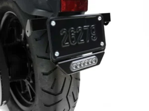 Denali B6 brake light under the licence plate mounted